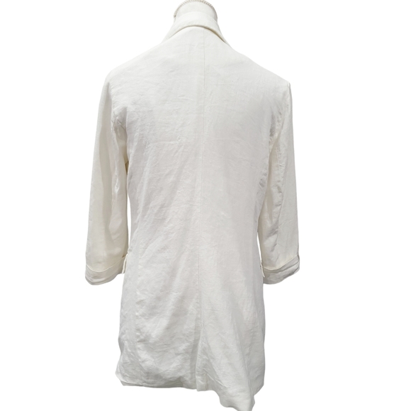 Dynamite Cream Open Front Blazer Size Small - Picture 2 of 4